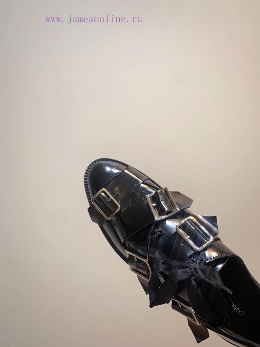 2024 new comme des garcons CDG Kawakubo Rei runway style small leather shoesIron shoes boundujr0rnfr - Image 7