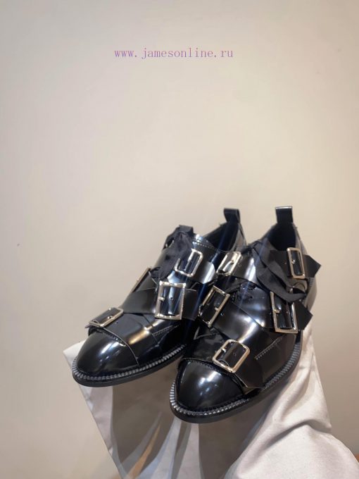 2024 new comme des garcons CDG Kawakubo Rei runway style small leather shoesIron shoes boundujr0rnfr - Image 9