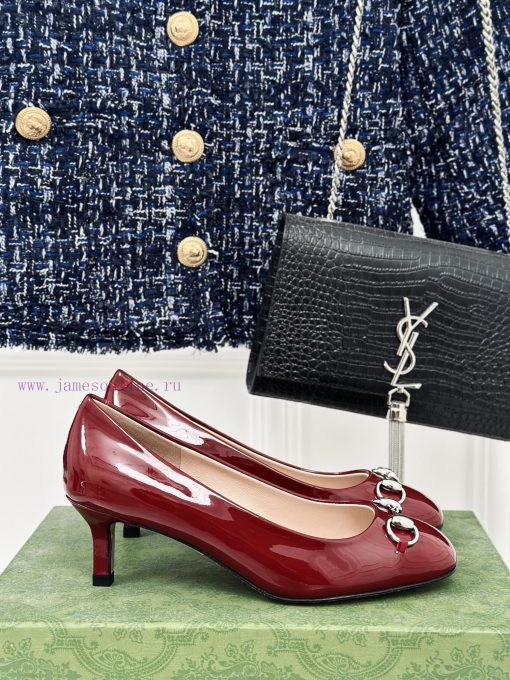 Gucci's timeless classic style with a buckle and fashionable single shoeOriginal developmentzpjf0433 - Image 2