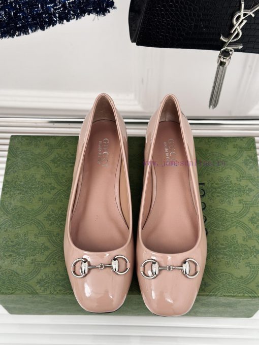 Gucci's timeless classic style with a buckle and fashionable single shoeOriginal development9fe36z64 - Image 5