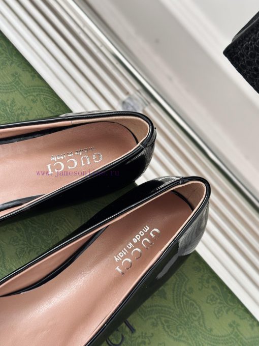 Gucci's timeless classic style with a buckle and fashionable single shoeOriginal development2ezfmxvo - Image 9