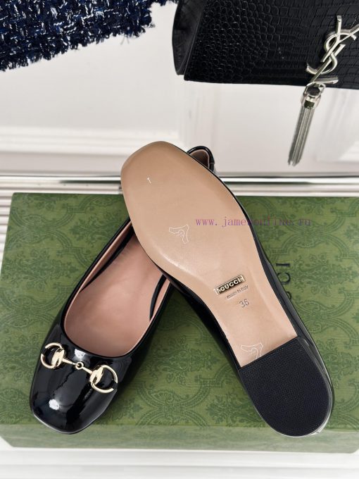 Gucci's timeless classic style with a buckle and fashionable single shoeOriginal development2ezfmxvo - Image 10