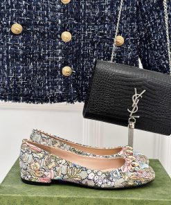 Gucci's timeless classic style with a buckle and fashionable single shoeOriginal development0ngool73