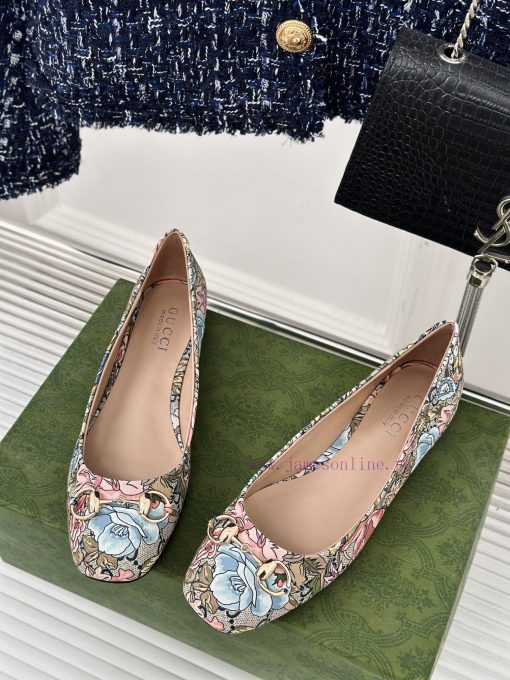 Gucci's timeless classic style with a buckle and fashionable single shoeOriginal development0ngool73 - Image 3