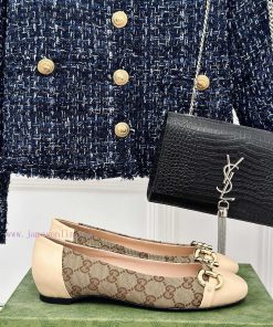 Gucci's timeless classic style with a buckle and fashionable single shoeOriginal developmentqqbl69n6