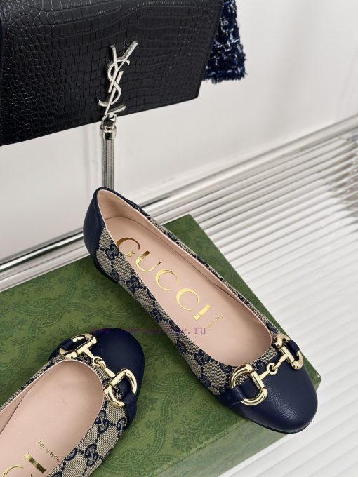 Gucci's timeless classic style with a buckle and fashionable single shoeOriginal developmentv7506oi4 - Image 6