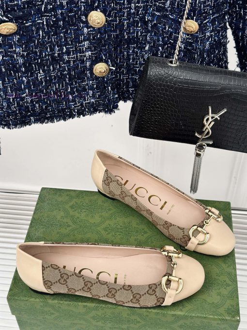 Gucci's timeless classic style with a buckle and fashionable single shoeOriginal developmentqqbl69n6 - Image 4