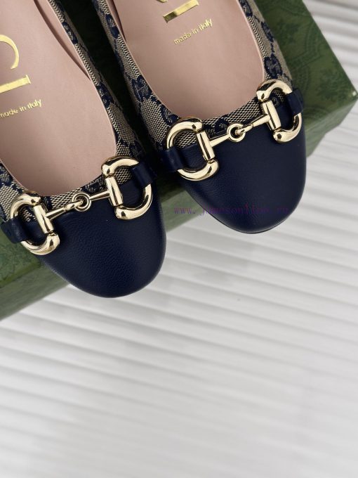 Gucci's timeless classic style with a buckle and fashionable single shoeOriginal developmentv7506oi4 - Image 8