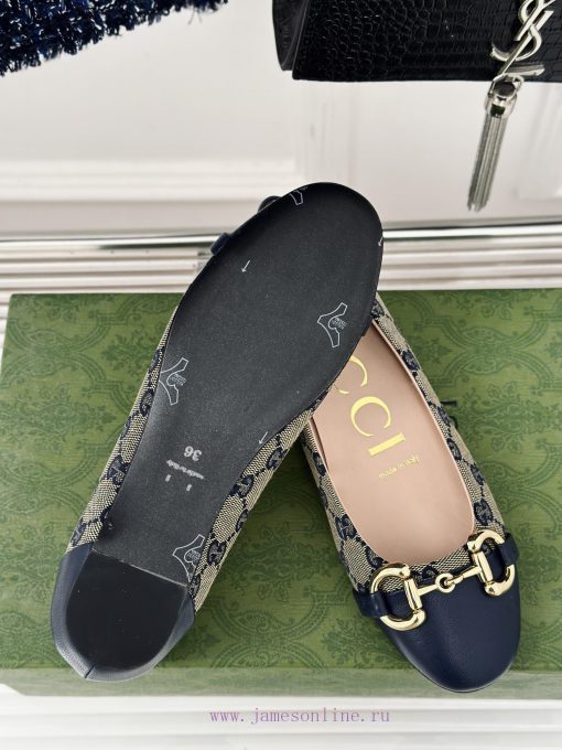 Gucci's timeless classic style with a buckle and fashionable single shoeOriginal developmentv7506oi4 - Image 10
