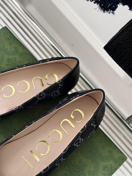 Gucci's timeless classic style with a buckle and fashionable single shoeOriginal development15qcy43f - Image 9