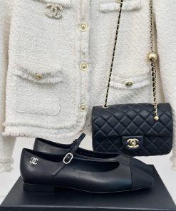 Chanel | Chanel 24S Early Spring New ProductRetro color blocked square toe Lizhen shoesThe Mw199un9p