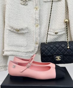 Chanel | Chanel 24S Early Spring New ProductRetro color blocked square toe Lizhen shoesThe Mfpdzuxqy