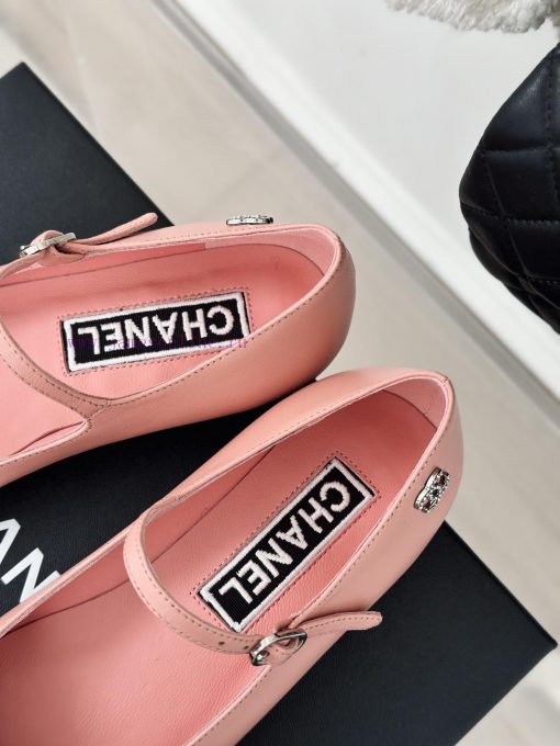 Chanel | Chanel 24S Early Spring New ProductRetro color blocked square toe Lizhen shoesThe Mfpdzuxqy - Image 9