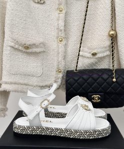 Chanel | Chanel 24C New ProductDouble C Hemp Bottom SandalsI look forward to Chanel's slippe4kbv8aom