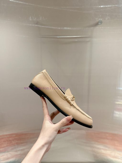️ CELINE Sillin Lefu shoes Caesar door buckle series casual small leather shoes are super sux1qbiwii - Image 6