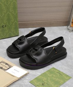 [Celebration] [Celebration] GUCCi2024 Early Spring Series GG Classic Genuine Leather Beach Skc84bdpp