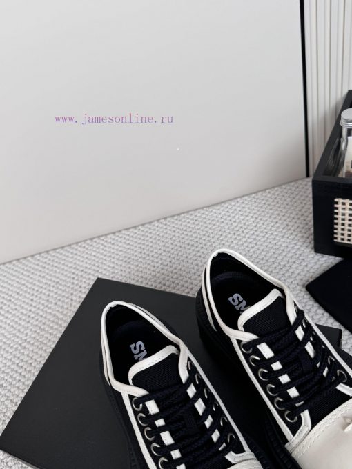 SMFK China-Chic Tide's latest popular cross flower big head thick soled derby shoesVersatilessid5822 - Image 10