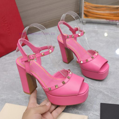 Top purchasing agent: Valentino/Rivet Valentino RookieThe latest metal rivet wedge high-heelgq7ha0hi - Image 6