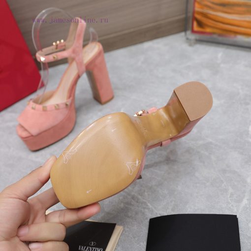 Top purchasing agent: Valentino/Rivet Valentino Rookie2022 SS Latest Metal Rivet Slope Heel f0zme467 - Image 2