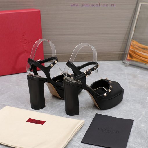 Top purchasing agent: Valentino/Rivet Valentino RookieThe latest metal rivet wedge high-heelp5n64pav - Image 10