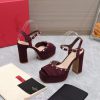 Top purchasing agent: Valentino/Rivet Valentino Rookie2022 SS Latest Metal Rivet Slope Heel zw1dmcwd