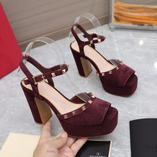 Top purchasing agent: Valentino/Rivet Valentino Rookie2022 SS Latest Metal Rivet Slope Heel zw1dmcwd - Image 4