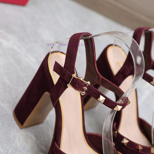 Top purchasing agent: Valentino/Rivet Valentino Rookie2022 SS Latest Metal Rivet Slope Heel zw1dmcwd - Image 6