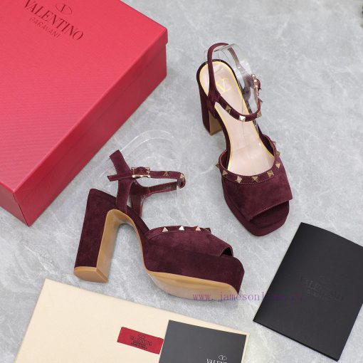 Top purchasing agent: Valentino/Rivet Valentino Rookie2022 SS Latest Metal Rivet Slope Heel zw1dmcwd - Image 7
