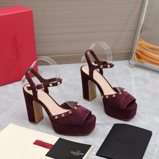 Top purchasing agent: Valentino/Rivet Valentino Rookie2022 SS Latest Metal Rivet Slope Heel zw1dmcwd - Image 9