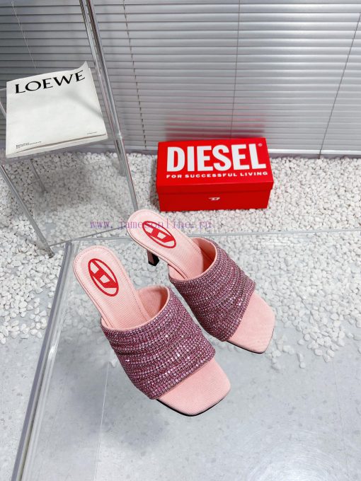 Diesel niche personality diamond high heels denim slippersWho hasn't acquired the Diesel mat7luxvaw0 - Image 4
