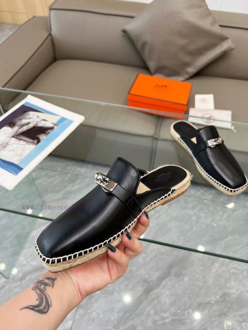 2024 Early Spring New Collection, Fisherman's Shoes, Herm è s, Upgraded Pattern, Craftsmanshb07xsced - Image 4