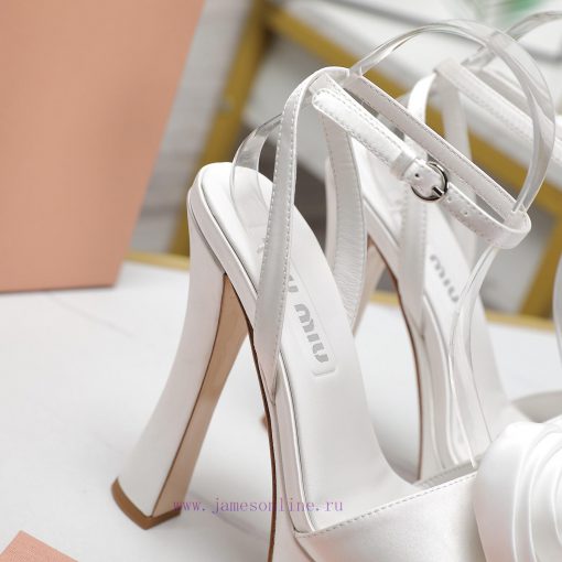 Original one-to-one replica top tierMiu Miu Hentian High Water Platform SandalsMiumiu 24 Spr36cdni80 - Image 8