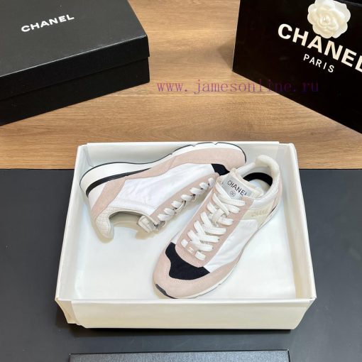 Top tierChanel Tennis Shoes 2024 Spring/Summer New Casual Sports Shoes Panda Color blocked Rvfkv6n43 - Image 6