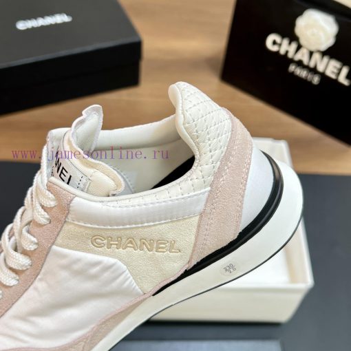 Top tierChanel Tennis Shoes 2024 Spring/Summer New Casual Sports Shoes Panda Color blocked Rvfkv6n43 - Image 9