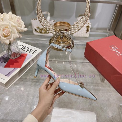𝐑𝐨𝐠𝐞𝐫𝐕𝐢𝐯𝐢 * 24 Early Spring New Cat Heel Shoes Virgule Diamond Buckle High Heel Rear Loop wi37nn5ypw - Image 4