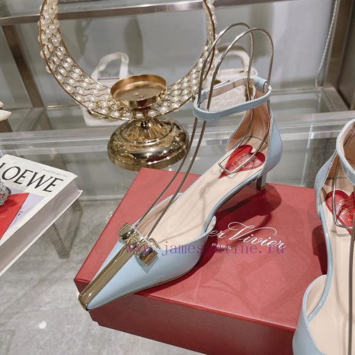 𝐑𝐨𝐠𝐞𝐫𝐕𝐢𝐯𝐢 * 24 Early Spring New Cat Heel Shoes Virgule Diamond Buckle High Heel Rear Loop wi37nn5ypw - Image 7