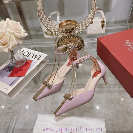 𝐑𝐨𝐠𝐞𝐫𝐕𝐢𝐯𝐢 * 24 Early Spring New Cat Heel Shoes Virgule Diamond Buckle High Heel Rear Loop wilj7uw3xd - Image 5