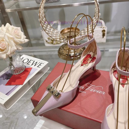 𝐑𝐨𝐠𝐞𝐫𝐕𝐢𝐯𝐢 * 24 Early Spring New Cat Heel Shoes Virgule Diamond Buckle High Heel Rear Loop wilj7uw3xd - Image 7