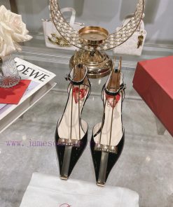 𝐑𝐨𝐠𝐞𝐫𝐕𝐢𝐯𝐢 * 24 Early Spring New Cat Heel Shoes Virgule Diamond Buckle High Heel Rear Loop wiwjygf5tz