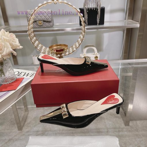 𝐑𝐨𝐠𝐞𝐫𝐕𝐢𝐯𝐢 * 24 Early Spring New Cat Heel Shoes Virgule Diamond Buckle High Heel Rear Loop wi6v7d6hnd - Image 5