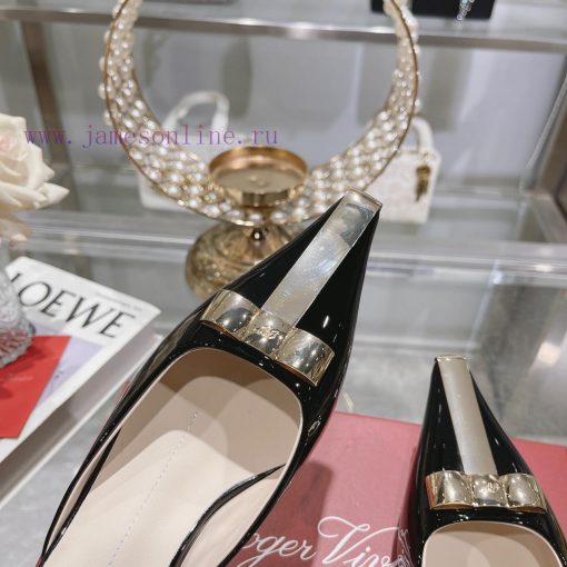 𝐑𝐨𝐠𝐞𝐫𝐕𝐢𝐯𝐢 * 24 Early Spring New Cat Heel Shoes Virgule Diamond Buckle High Heel Rear Loop wi6v7d6hnd - Image 8