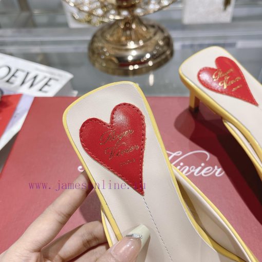 𝐑𝐨𝐠𝐞𝐫𝐕𝐢𝐯𝐢 * 24 Early Spring New Cat Heel Shoes Virgule Diamond Buckle High Heel Rear Loop wiffdvcfgd - Image 8