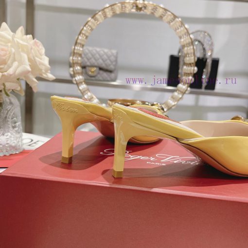 𝐑𝐨𝐠𝐞𝐫𝐕𝐢𝐯𝐢 * 24 Early Spring New Cat Heel Shoes Virgule Diamond Buckle High Heel Rear Loop wiffdvcfgd - Image 10