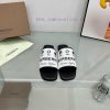 New product launched Burberry flat slippersChannel goods vulcanized one foot stepping Burberv8hvzq1b