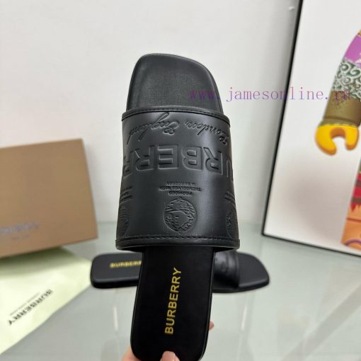 New product launched Burberry flat slippersChannel goods vulcanized one foot stepping Burbercnydq40w - Image 6