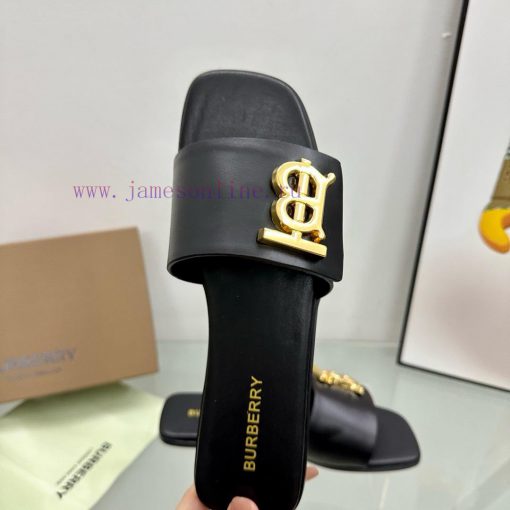 New product launched Burberry flat slippersChannel goods vulcanization must be consistent wh6ntio0ig - Image 5