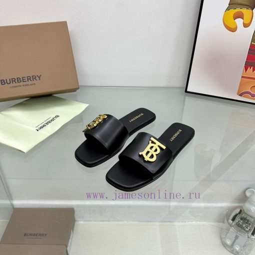 New product launched Burberry flat slippersChannel goods vulcanization must be consistent wh6ntio0ig - Image 8
