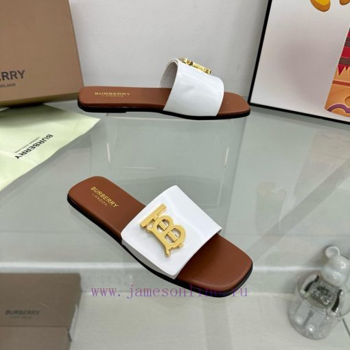 New product launched Burberry flat slippersChannel goods vulcanization must be consistent whog71bkui - Image 2
