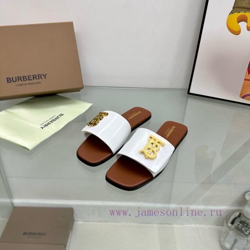 New product launched Burberry flat slippersChannel goods vulcanization must be consistent whog71bkui - Image 5