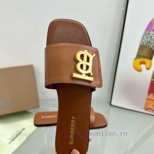 New product launched Burberry flat slippersChannel goods vulcanization must be consistent whal8i1nct - Image 6